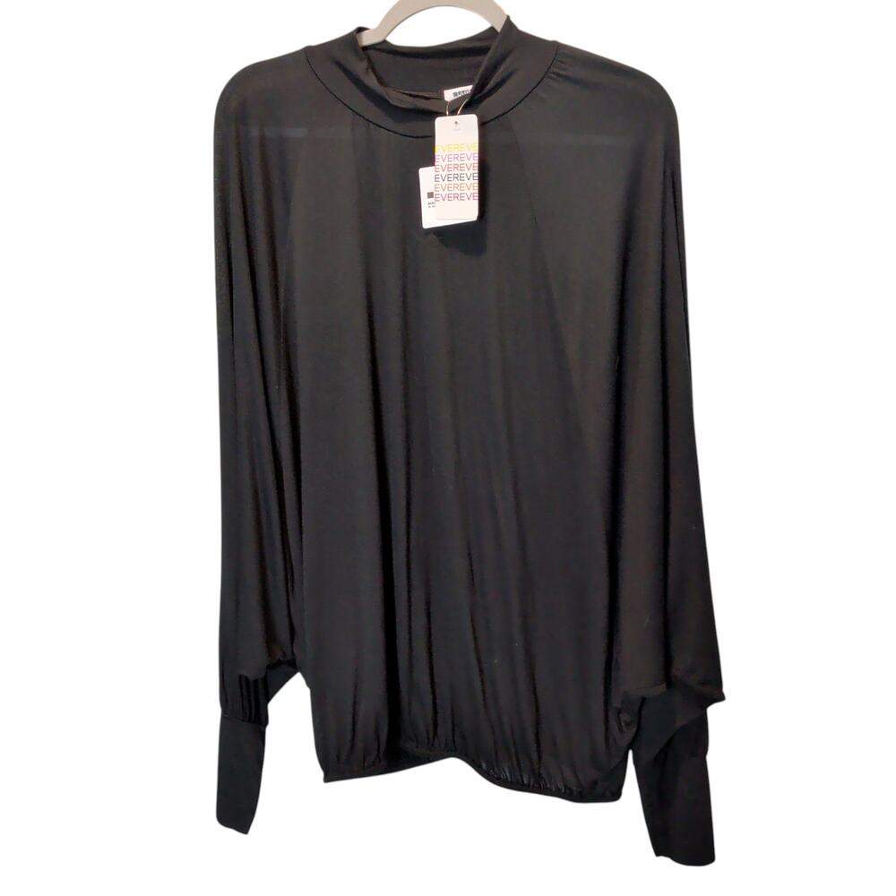 NWT LA Made Evereve Women's Sz M Mimi Dolman Sleeve Top Batwing Micromodal Soft